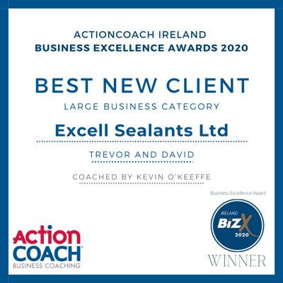 Best New Client - Excell Sealants Ltd
